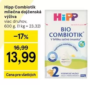 mliečna dojčenská výživa