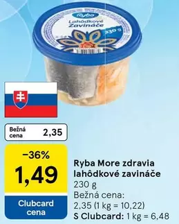 Ryba More zdravia lahôdkové zavináče