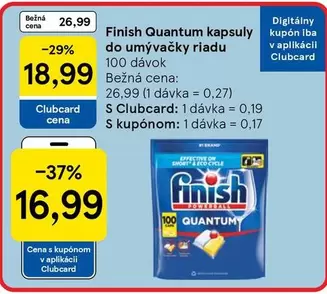 Quantum kapsuly do umývačky riadu