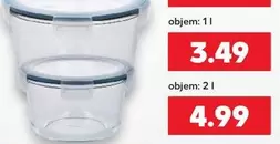 Glass food storage containers