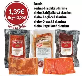 Sedmohradská slanina alebo Zabijačková slanina alebo Anglická slanina alebo Oravská slanina alebo Papriková slanina