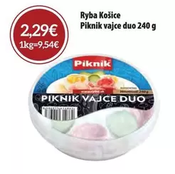 Piknik vajce duo