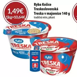 Treska v majonéze