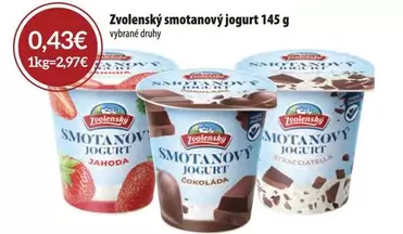 Smetanový jogurt