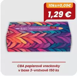 papierové vreckovky v boxe 3-vrstvové 150 ks