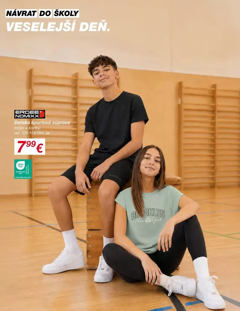Detská Športová Súprava Tričko A Šortky
