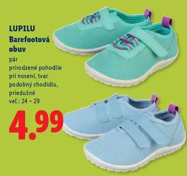 Barefootová obuv