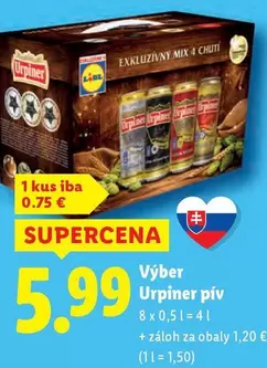 Mix - Urpiner pív