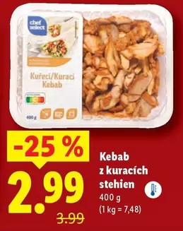 Kebab z kuracích stehien