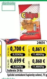 Spisske zemiakove lupienky solene