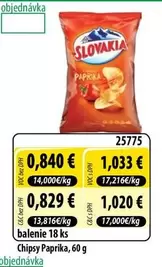 Chipsy Paprika