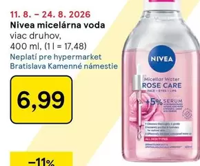 Nivea - micelárna voda