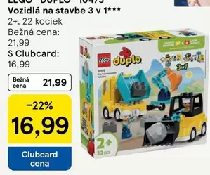 Lego - Vozidlá na stavbe 3 v 1