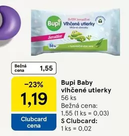 Baby - Vlhčené utierky
