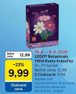 Lego - LEGO Botanicals 11514 Kvetý krasul'ky