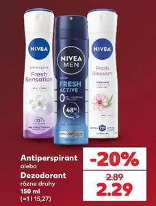 Nivea - Antiperspirant alebo Dezodorant