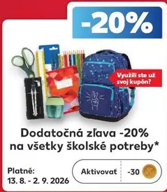 školské potreby