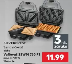 Sendvičovač alebo Vaflovač SSWM 750 F1