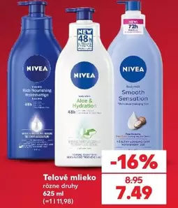 Nivea - Telové mlieko