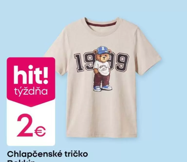 Chlapčenské tričko