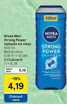 Nivea - Strong Power šampón na vlasy