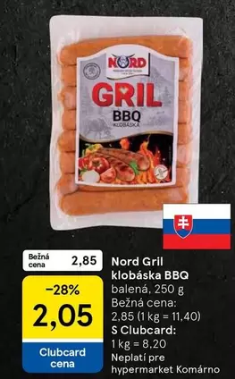 Gril klobáska BBQ