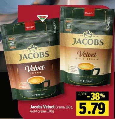 Velvet -  Crema, Gold crema