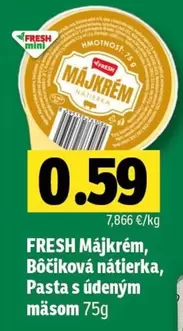 Májkrém Nátierka