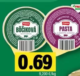 Bôčiková Nátierka, Pasta s údeným mäsom