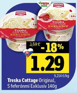 Treska Cottage Original, S feferónmi Exklusiv