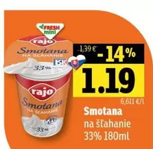 Smetana na šľahanie