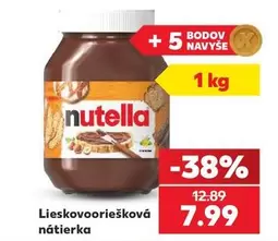 Nutella - Lieskovooriešková nátierka