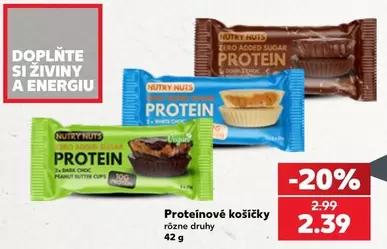 Dark - Proteinové košíčky