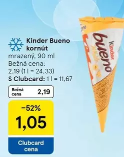 Kinder Bueno kornet