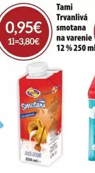 Trvanlivá smotana na varenie