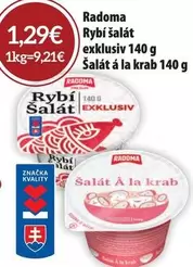 Rybí šalát, Šalát á la krab
