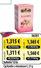 Čaj Kardio s vitamínom C
