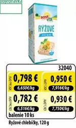 Ryžové chlebíčky, 120 g