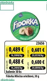 Mliečna oriešková