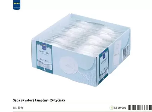 vatové tampóny