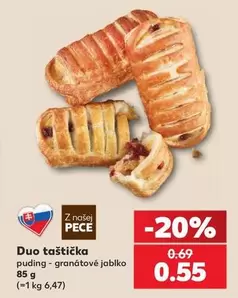 Duo taštička puding - granátové jablko