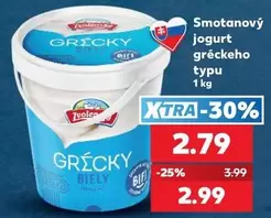 Smotanový jogurt gréckeho typu
