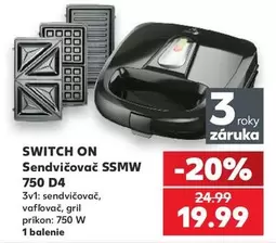 Switch - Sendvičovač SSW 750 D4