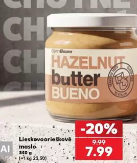 HAZELNUT butter BUENO