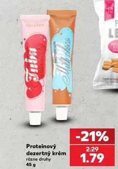 Proteínový dezertný krém