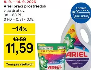 Ariel - prací prostriedok