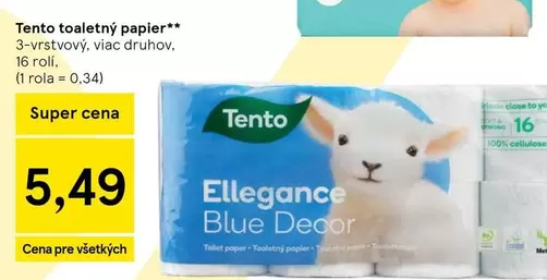 Tento toaletný papier