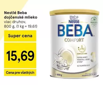 dojcenské mlieko