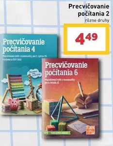Precvicovanie pocitania 2, 4, 6