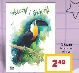 Skicár Formát A4